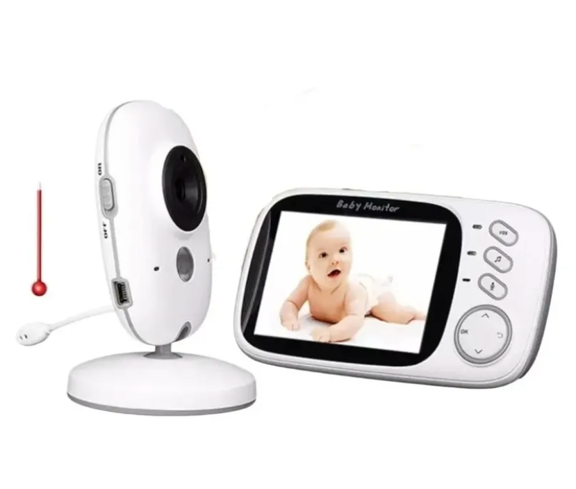 Cámara Baby Monitor Bebes Micrófono Visión Nocturna 3.2 PuLG