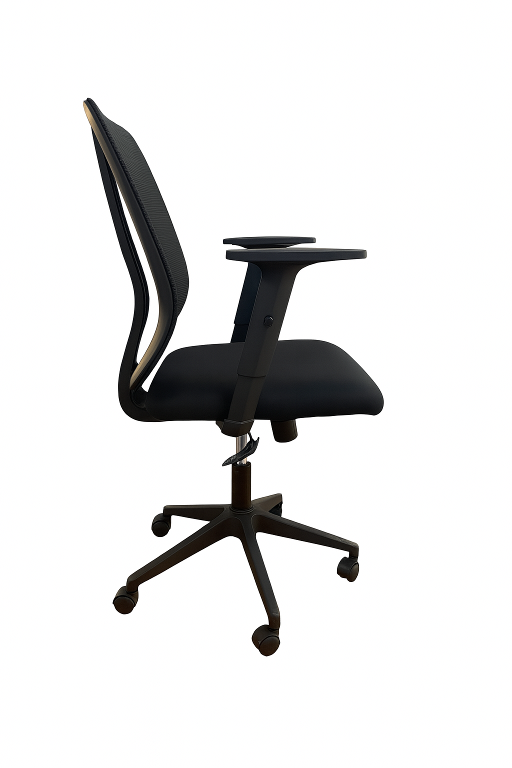 Silla Ergonomica Respaldo Malla Negro Brazo Ajustable