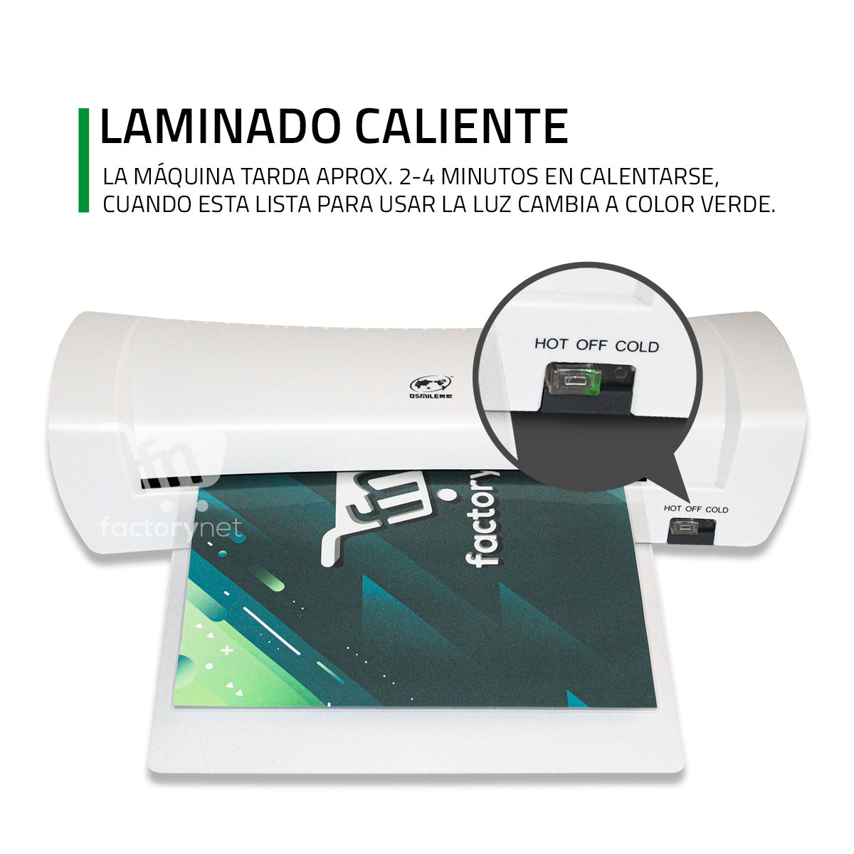 Termolaminadora Plastificadora Tamaño Carta Y Oficio