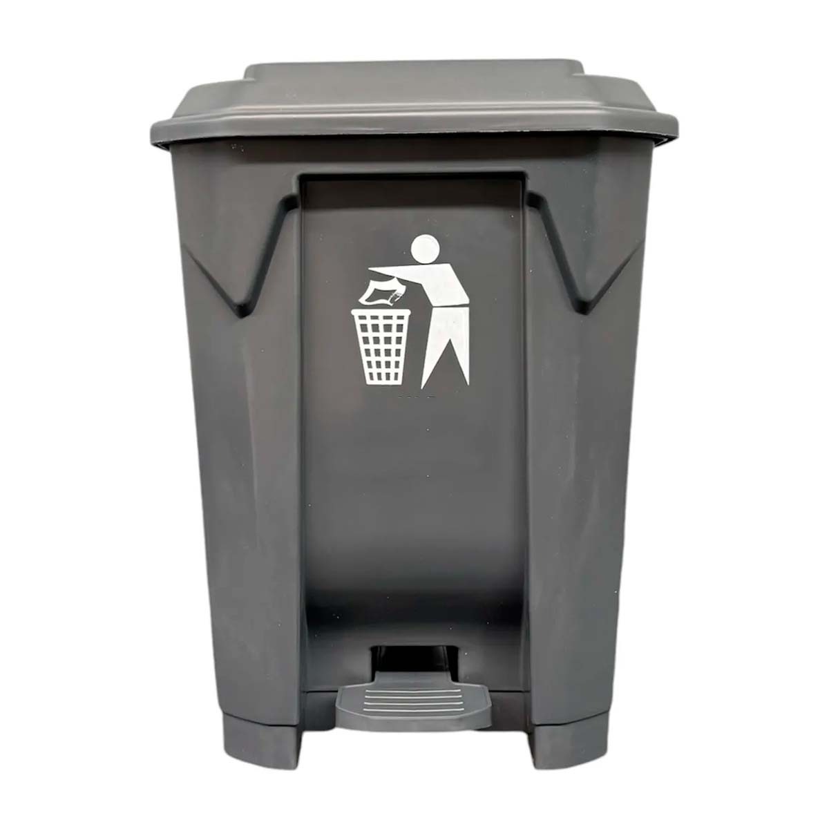 Basurero Con Pedal Contenedor 50 Litros Colores