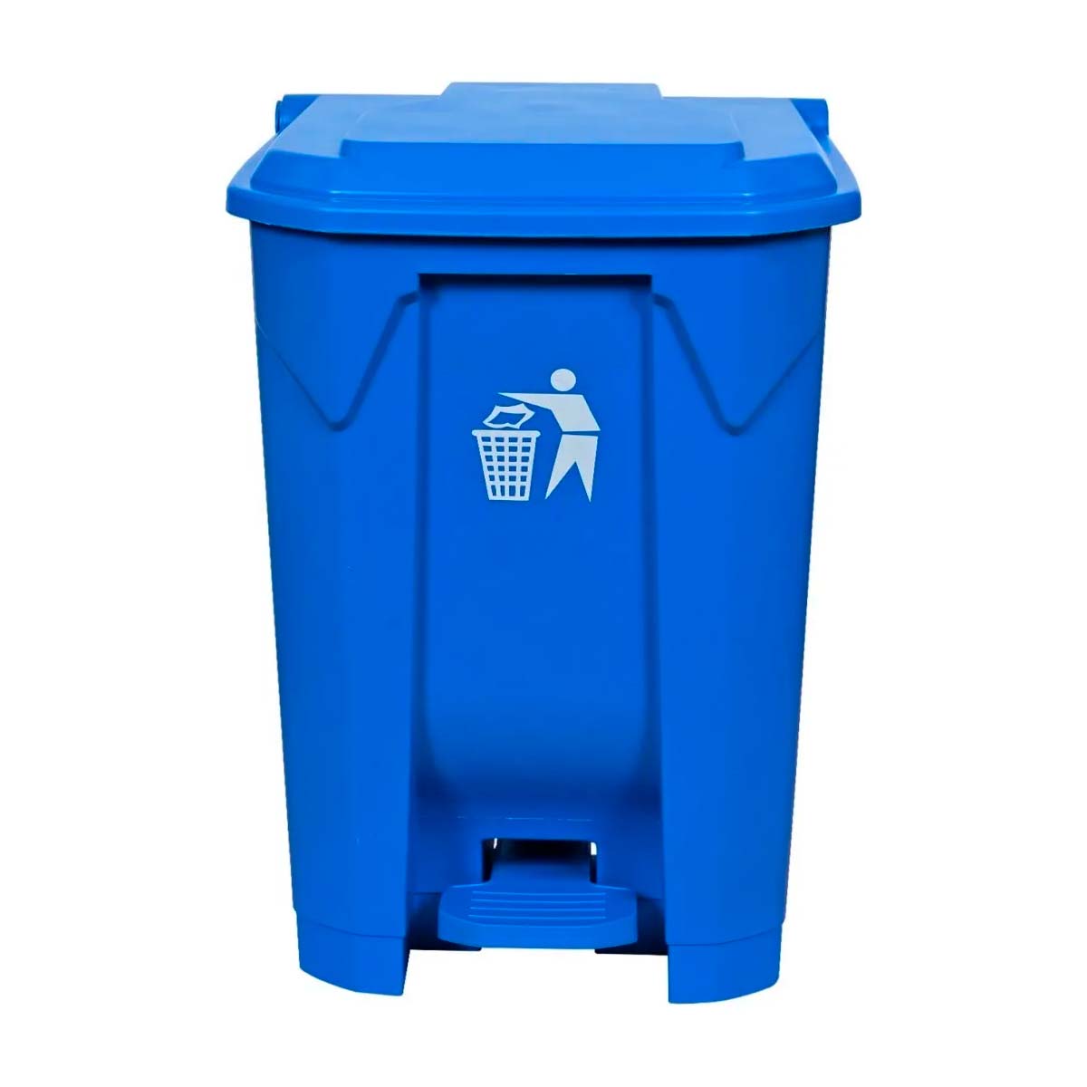 Basurero Con Pedal Contenedor 50 Litros Colores