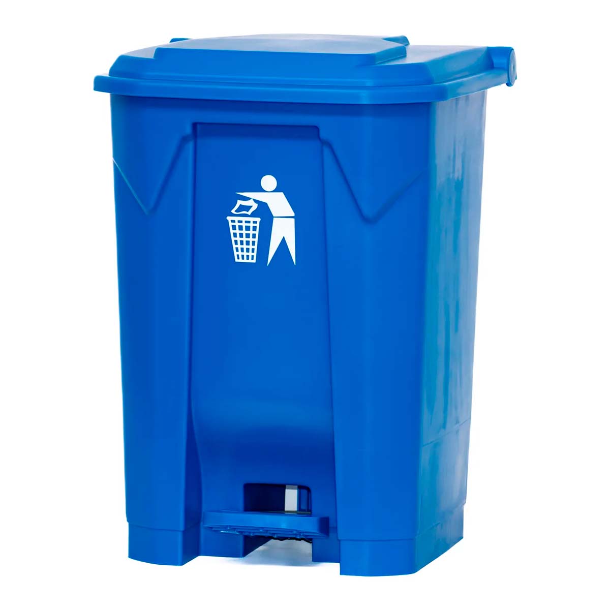 Basurero Con Pedal Contenedor 50 Litros Colores