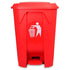 Basurero Con Pedal Contenedor 50 Litros Colores