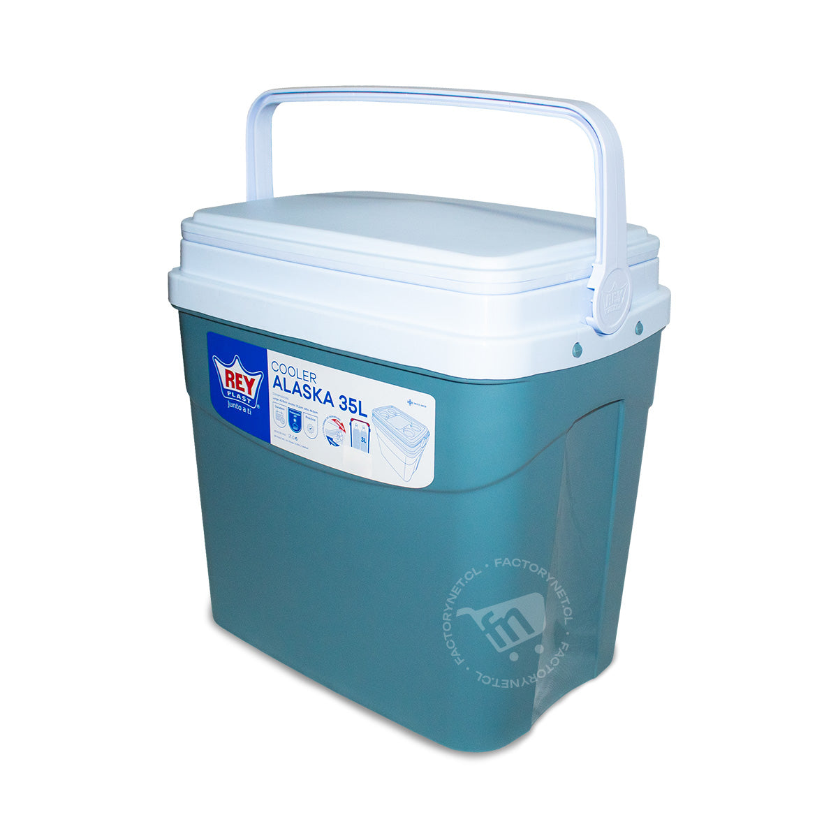 Cooler Nevera Caba Hielera Portátil 35 Litros