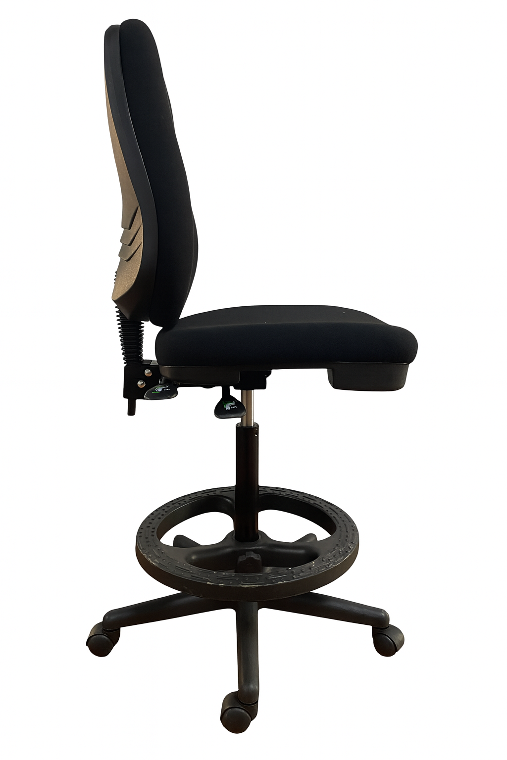 Silla Oficina Cajero Ergonomica Sin Brazos Negro