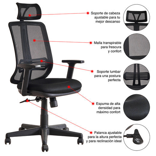 Silla de Escritorio Autonomous Full