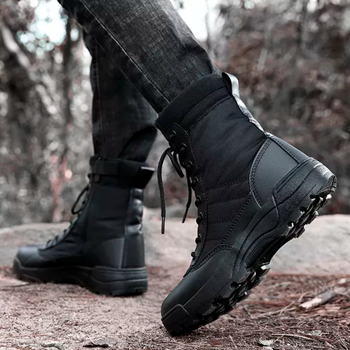 Botas Tacticas Militares Zapatos Hombre Botas Militares Swat