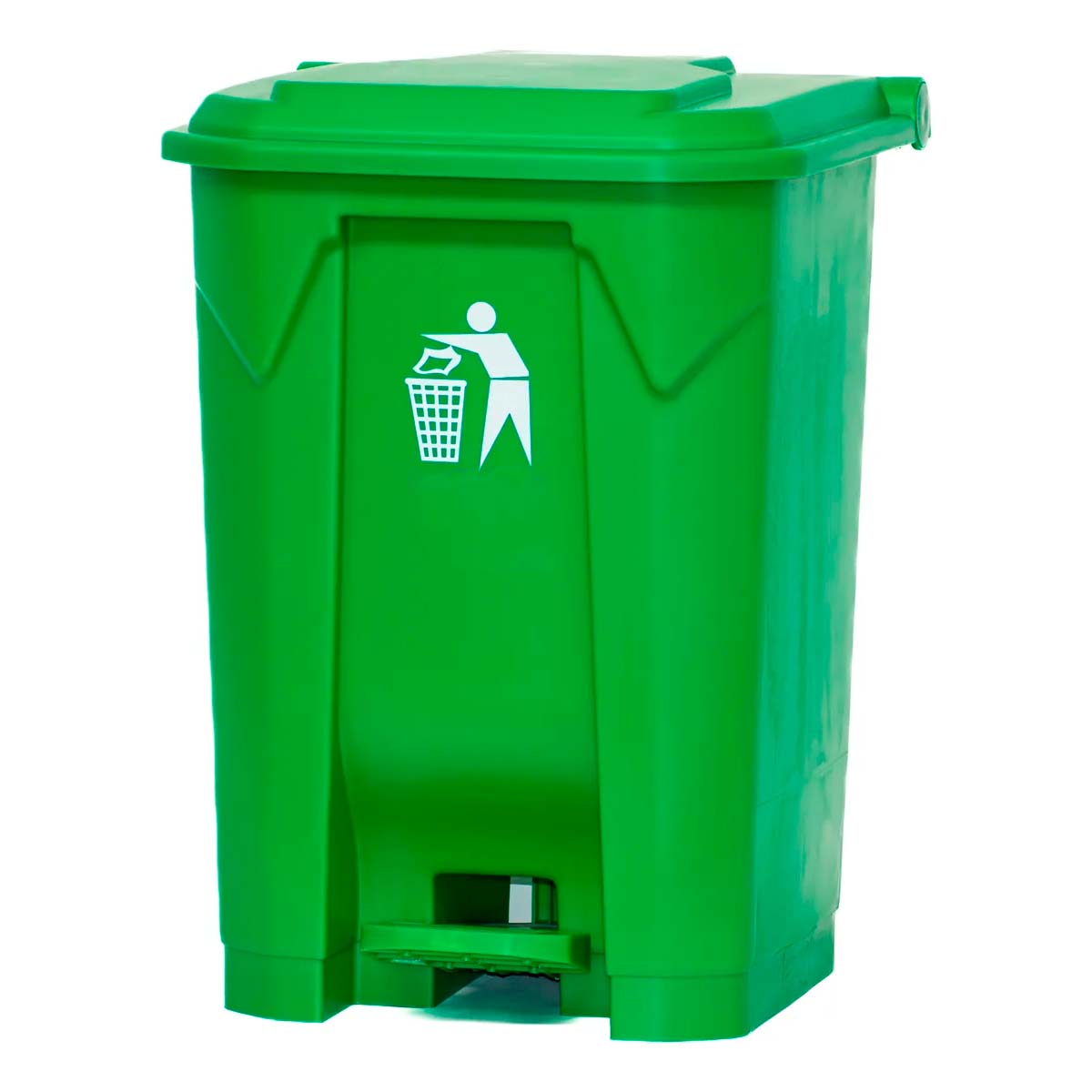 Basurero Con Pedal Contenedor 50 Litros Colores