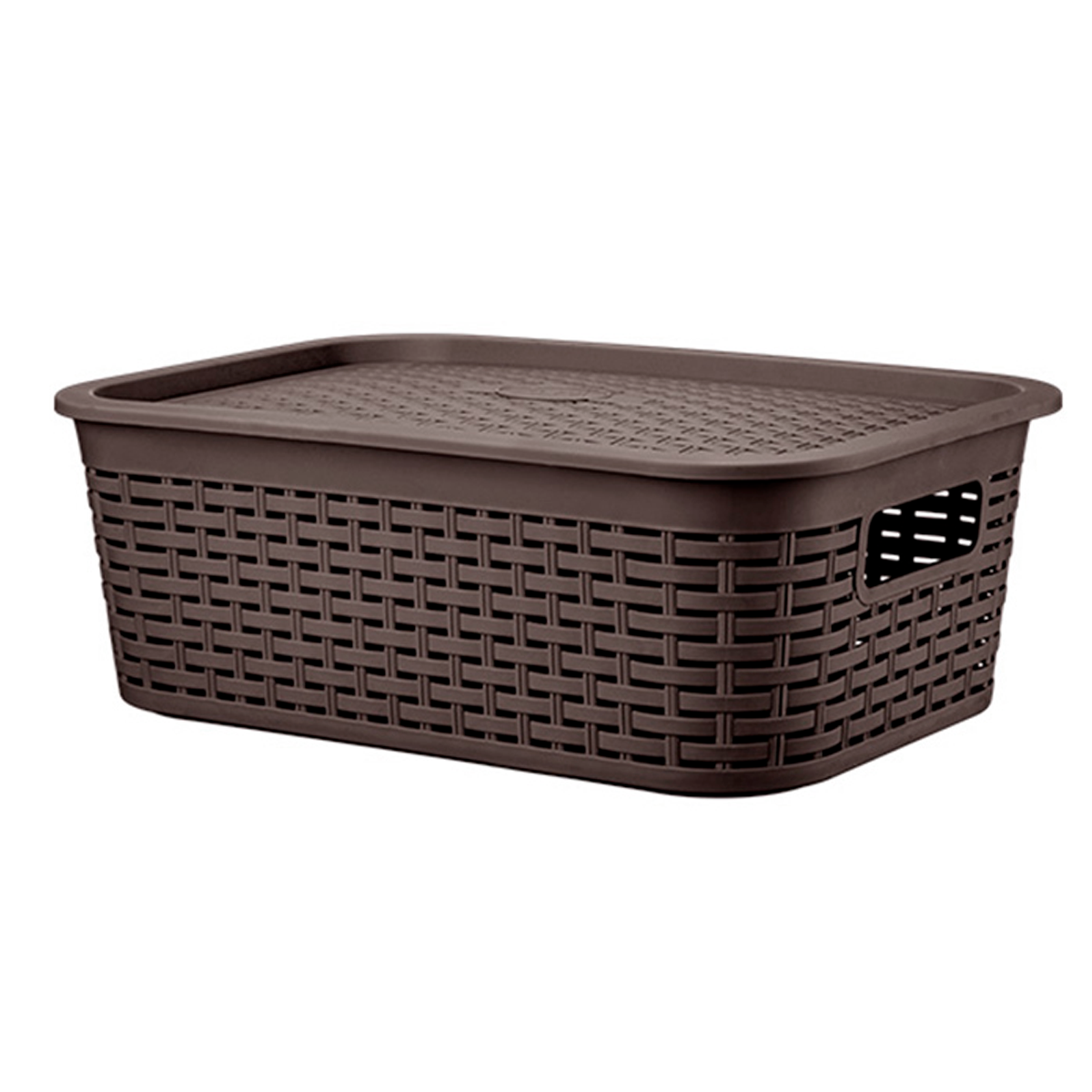 Caja Organizadora Canastilla Ratán 13 Lt.