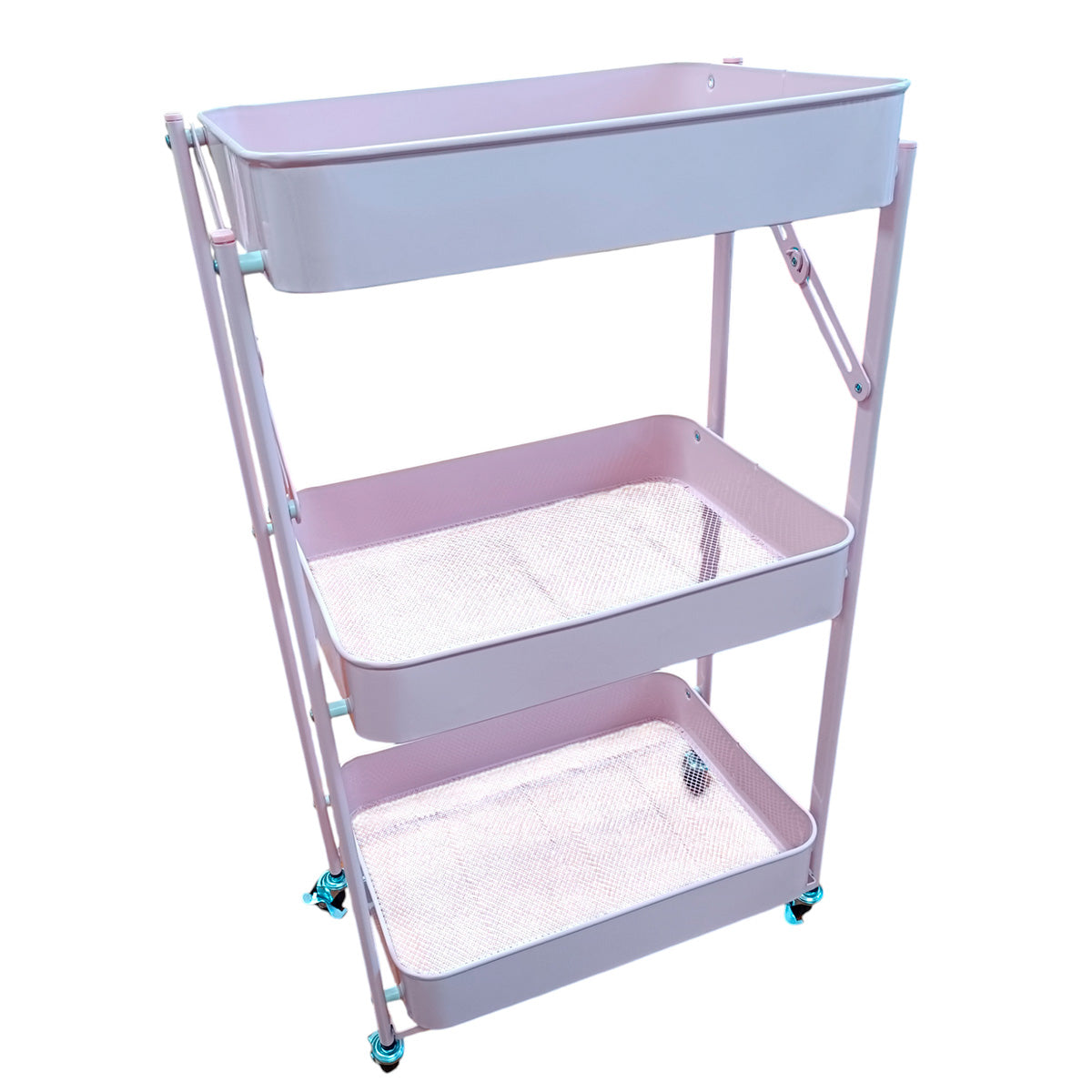 Carrito De Almacenamiento Organizador 3 Niveles Con Ruedas