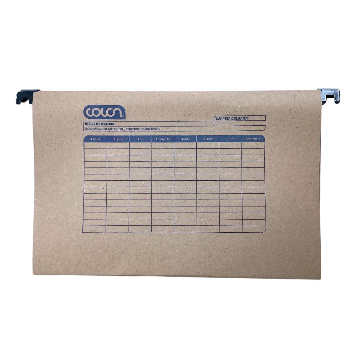 Pack 50 Carpetas Colgante Colon Prisa
