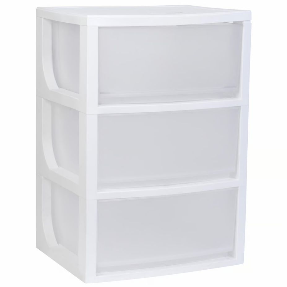 Organizador Plastico Multiuso 3 Cajones