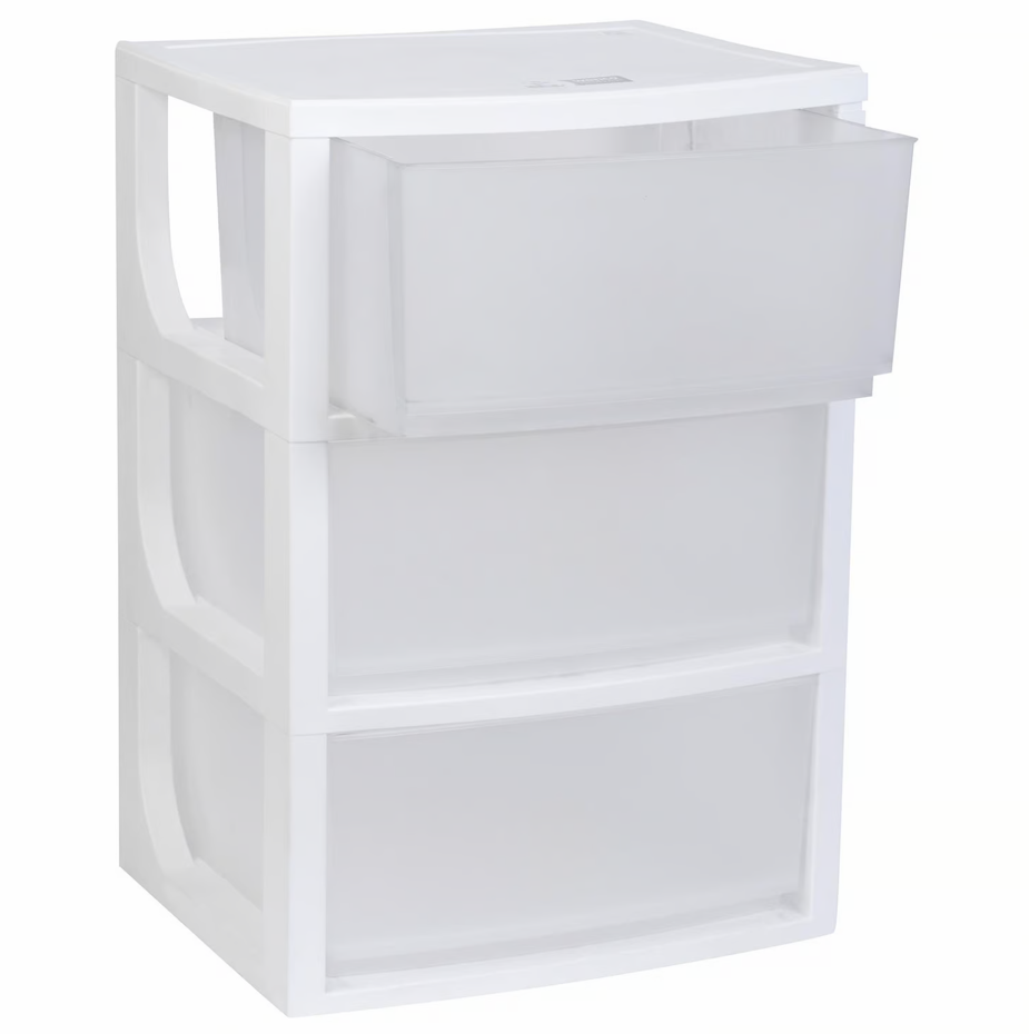Organizador Plastico Multiuso 3 Cajones