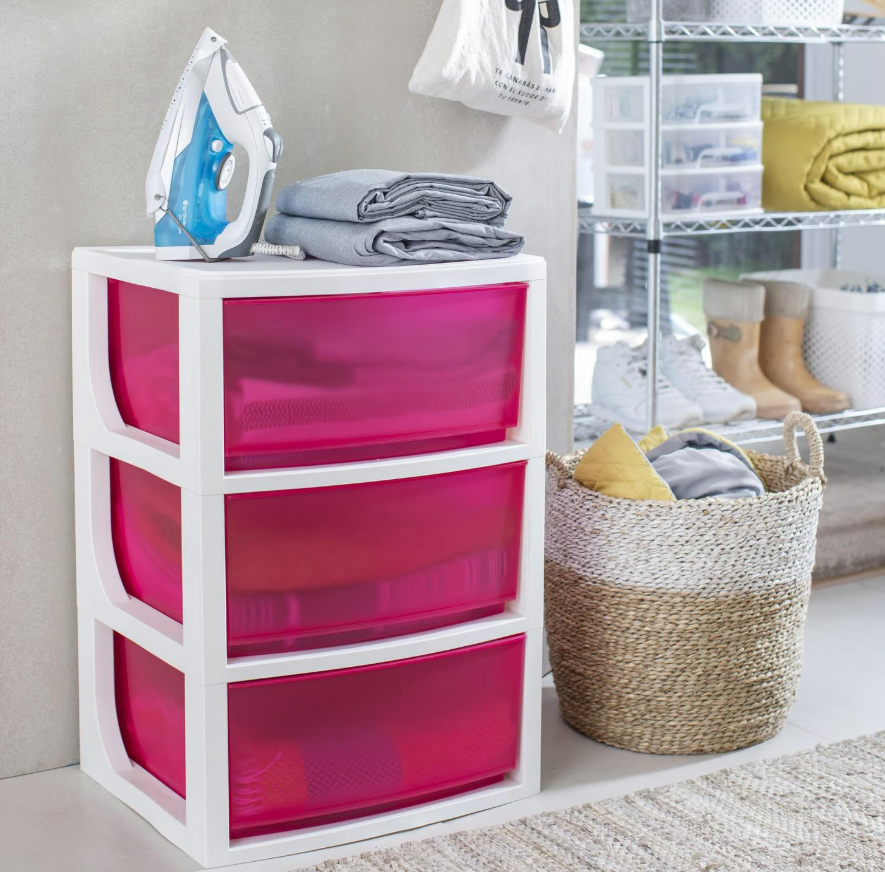 Organizador Plastico Multiuso 3 Cajones