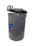 Basurero De 51 Litros Con Tapa Retractil Beige