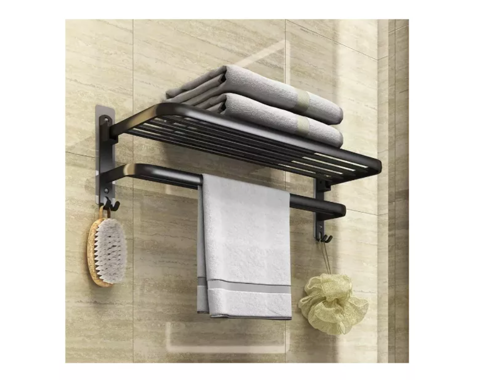 Toallero Baño Perchero Colgador Acero Inoxidable Toallas