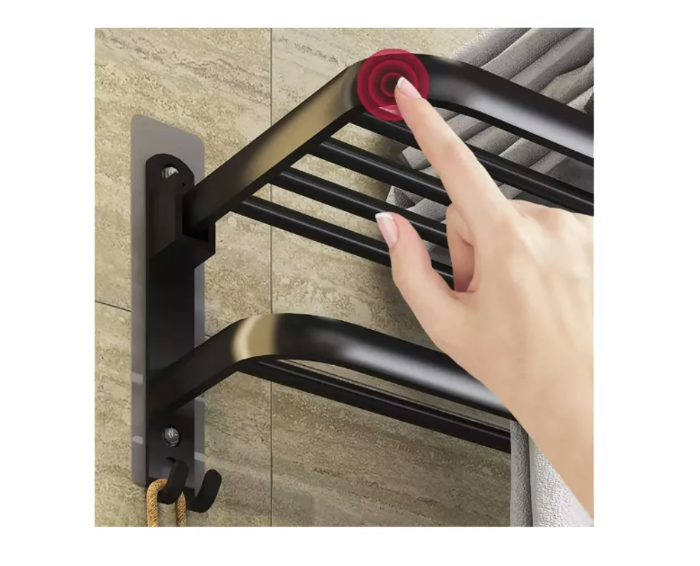 Toallero Baño Perchero Colgador Acero Inoxidable Toallas