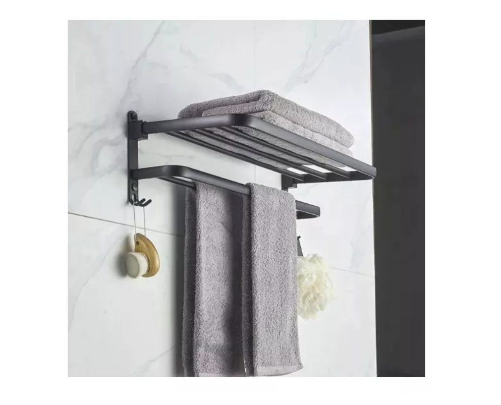 Toallero Baño Perchero Colgador Acero Inoxidable Toallas