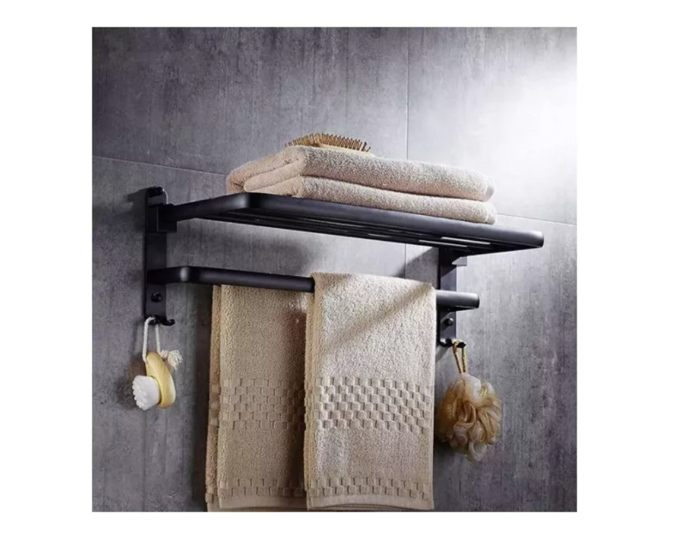 Toallero Baño Perchero Colgador Acero Inoxidable Toallas