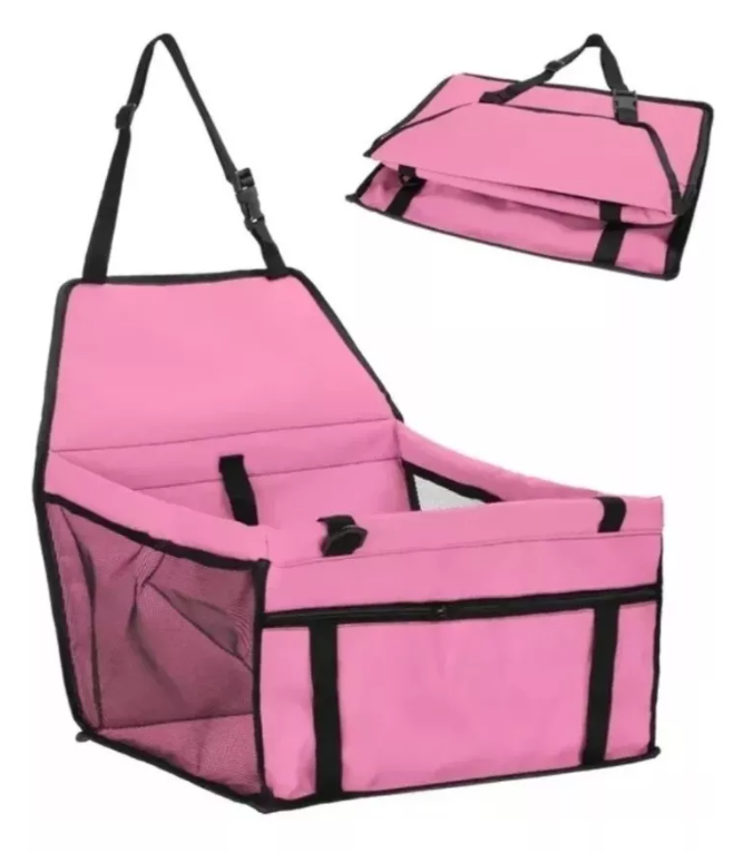 Bolsa De Asiento Transporte De Auto Para Mascota Impermeable
