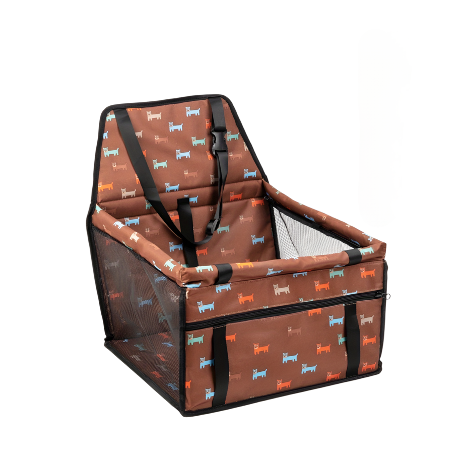 Bolsa De Asiento Transporte De Auto Para Mascota Impermeable