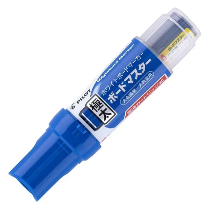 Marcador Pizarra Jumbo Pilot Recargable Punta Cuadrada Color Azul