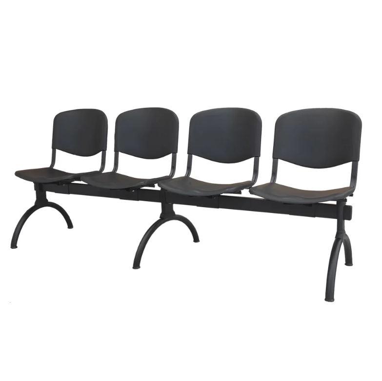 Banqueta ISO Luna 4 PP Negro Azul