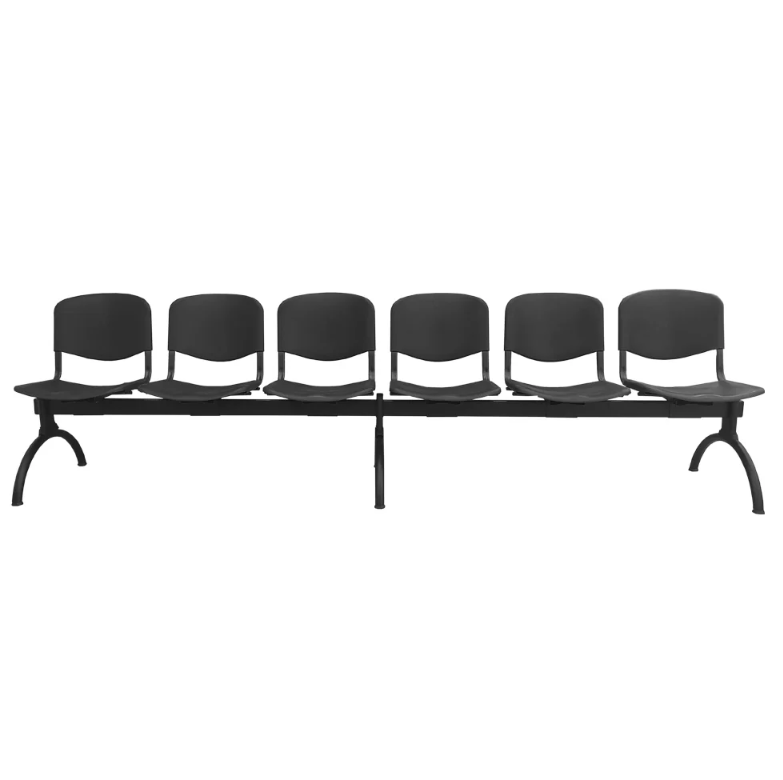 Banqueta ISO Luna 6 PP Negro Azul