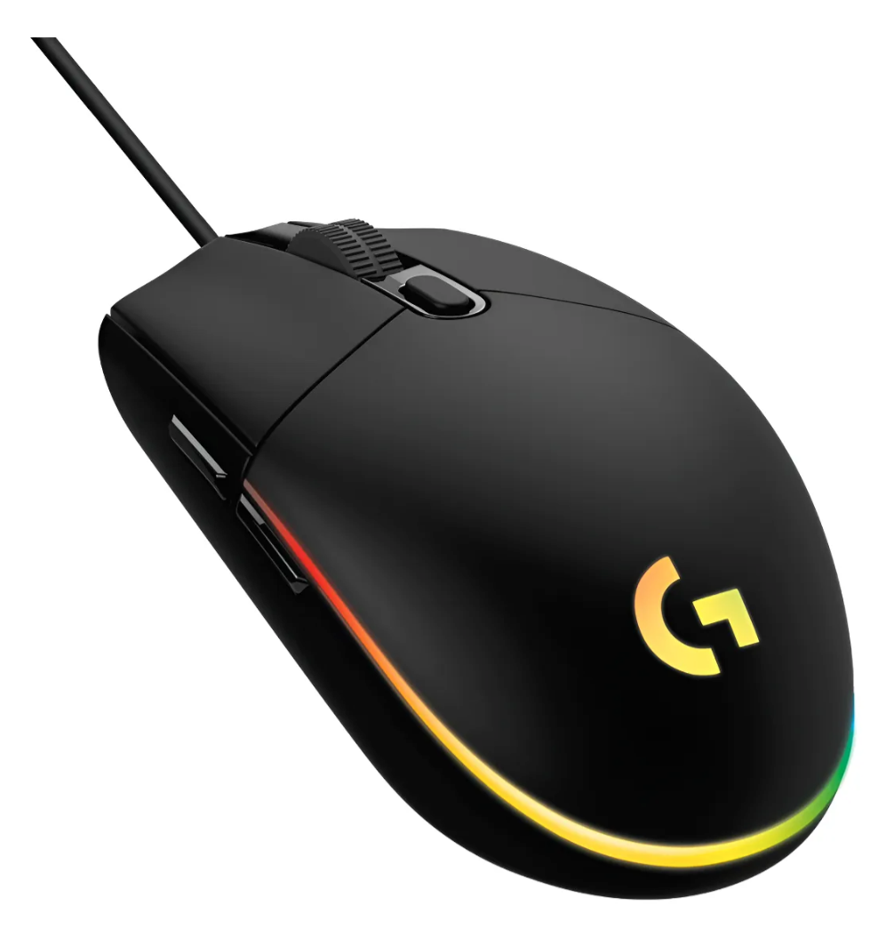 Mouse Gamer Logitech G203 New Rgb Lightsync White