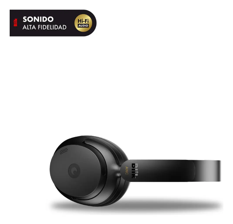 Audifonos Bluetooth Blik Aura950 Cancelación De Ruido 72h