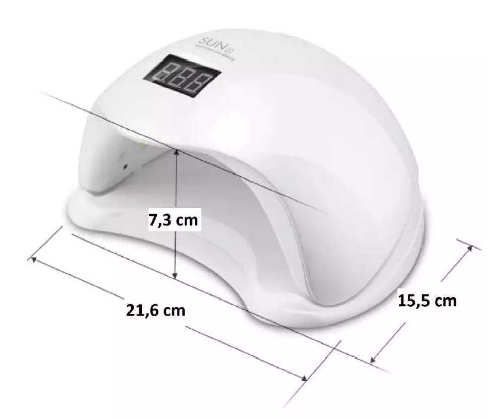 Lampara Led Uv Secador Uv Lampara Manicure Secador Uñas 48w