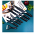 Set Cuchillos 7 Pcs Juegos Cuchillos