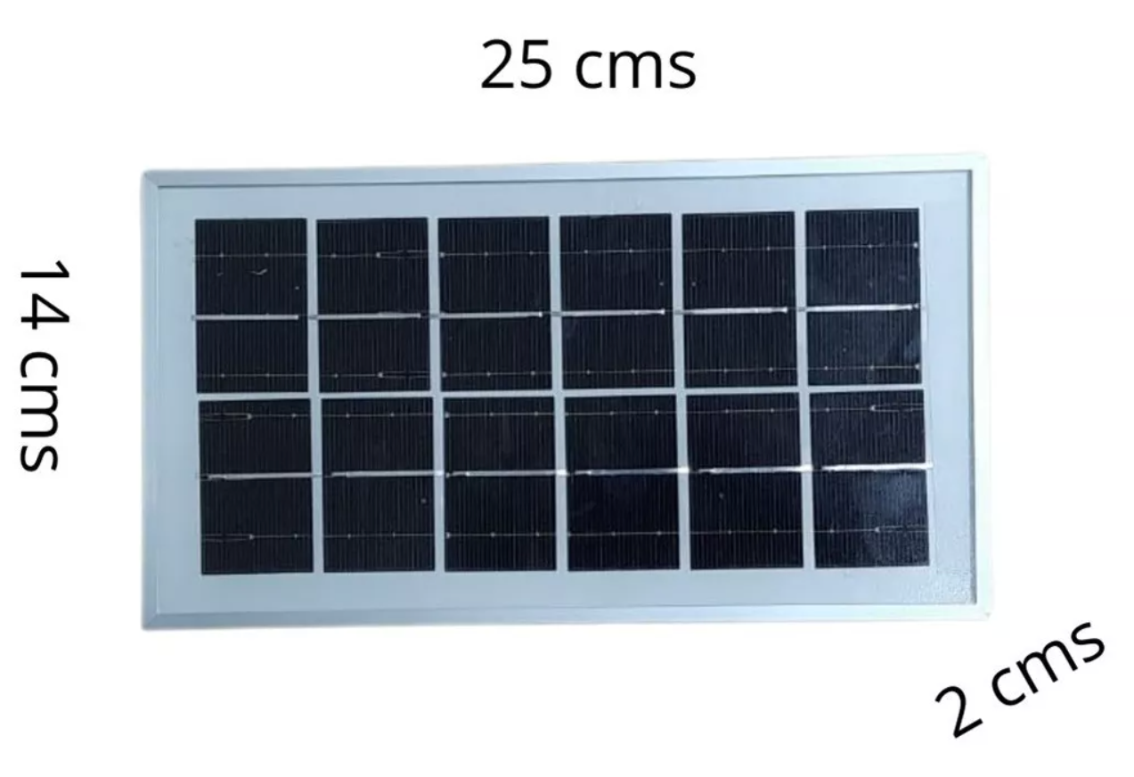 Cargador Solar Portatil Panel Solar 3.5w Puertos Usb