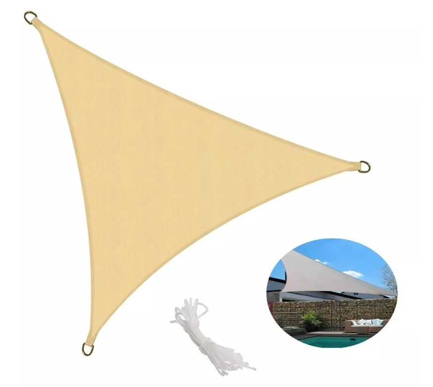 Toldo Vela Sombra 5mx5m Toldos Vela Malla Sombra Triangular