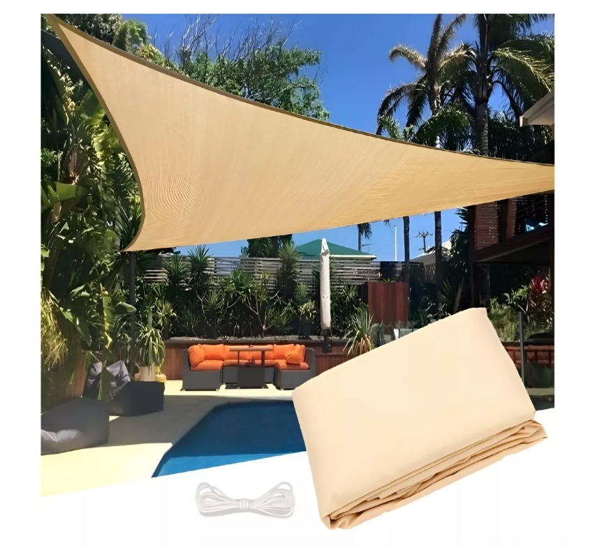 Toldo Vela Sombra 5mx5m Toldos Vela Malla Sombra Triangular