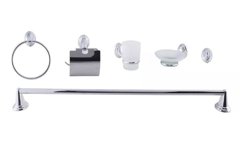 Set Accesorios Baño 6 Piezas  Colomba - Taumm
