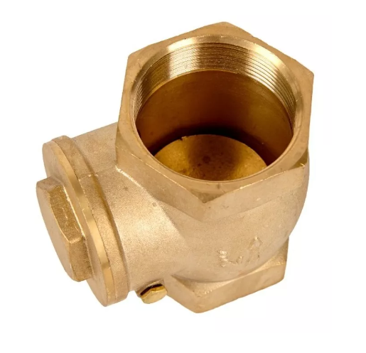 Válvula Retención Horizontal Chapaleta Bronce De 2 Pulgadas