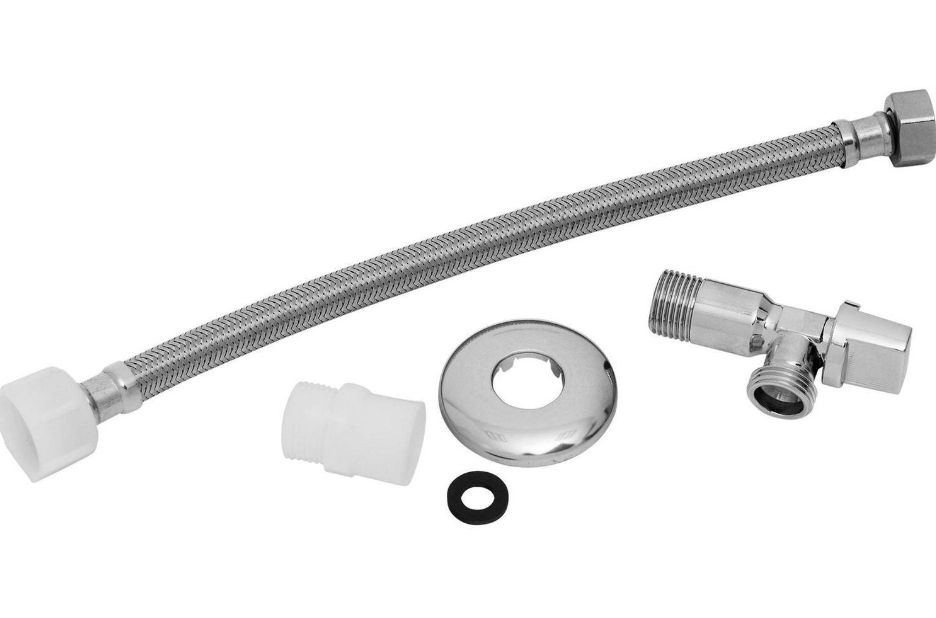 Kit Flexible Con Llave Angular 1/2 x 7/8 25cm