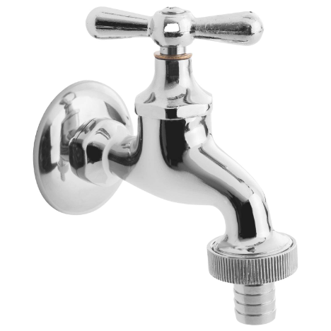 Llave Lavadora Con Flange 1/2x3/4 Taumm