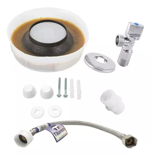 Kit Instalación Wc Anclaje Antifuga Admisión Taumm
