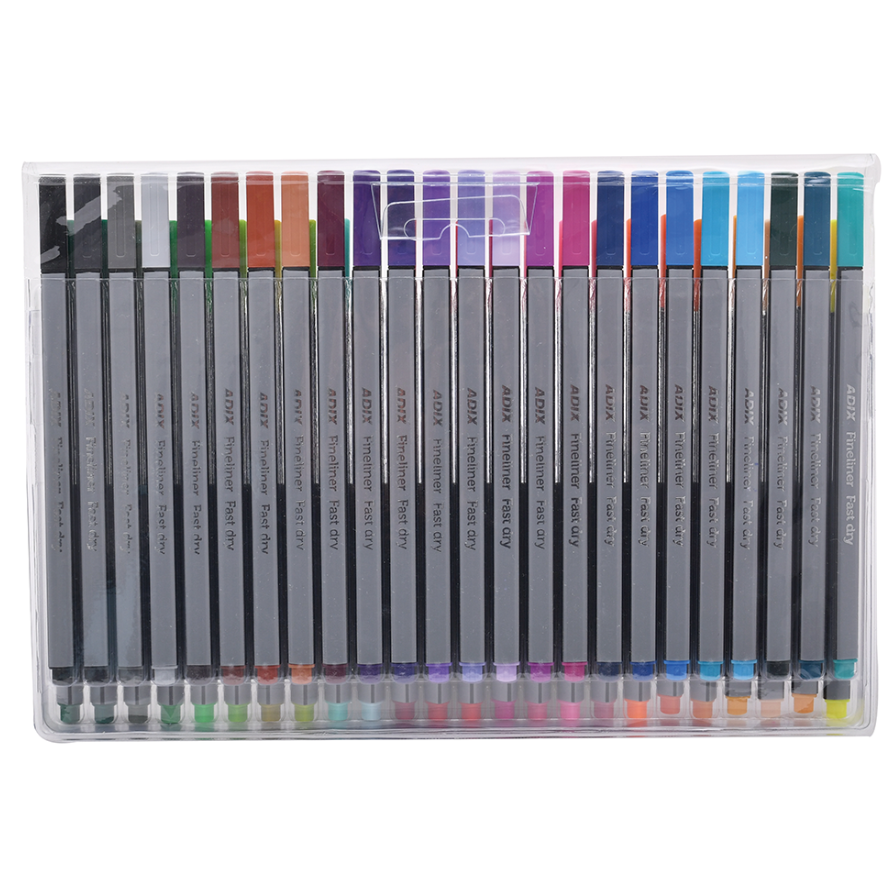 Lápices Fineliner 48 Colores Adix