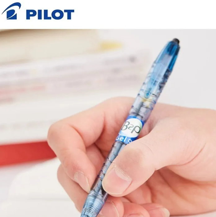 Lápiz Gel Pilot B2p Ecológico 0.7 Mm Tinta Negro Exterior Transparente