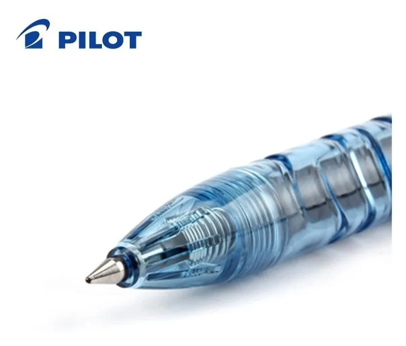 Lápiz Gel Pilot B2p Ecológico 0.7 Mm Tinta Negro Exterior Transparente