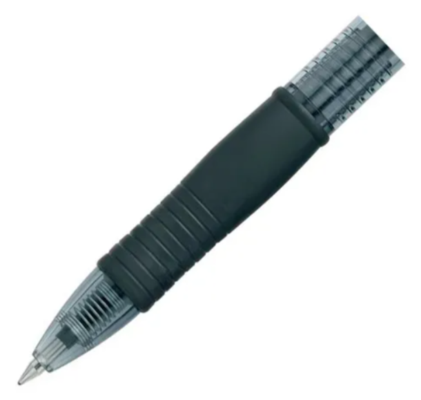 Boligrafo Pilot Gel Fino 0.7 Negro Retractil Grip G2 Pieza Color Del Exterior Humo/negro Color De La Tinta Negro