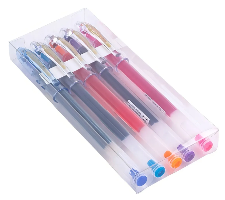 Set Lapiz Tinta Super Gel Pilot 5 Colores