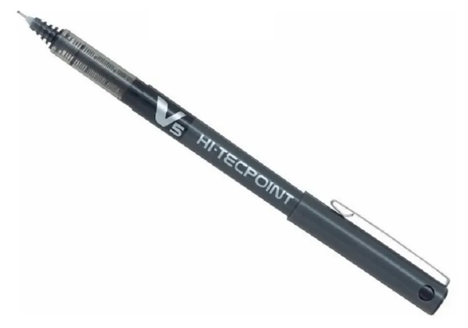 Roller Pilot Hi-tecpoint V5 Color Negro