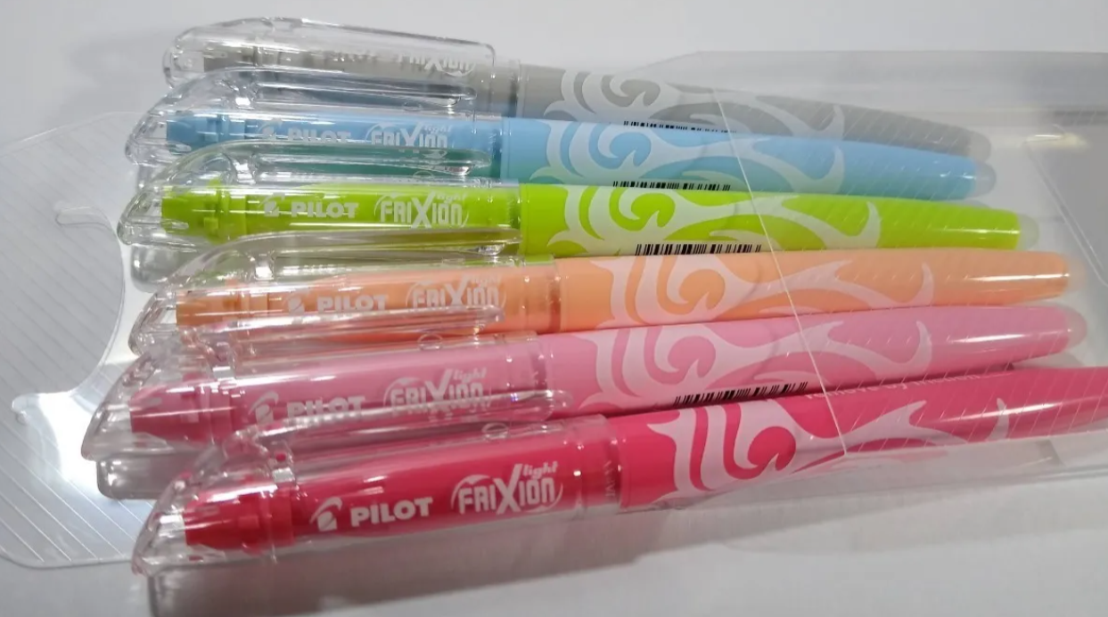 Pilot Frixion Light Natural Colors Resaltador Borrable X 6 U