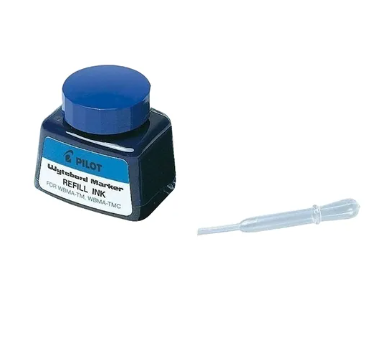 Tinta Marcador Pizarra Pilot 30cc. Color de la tinta Azul