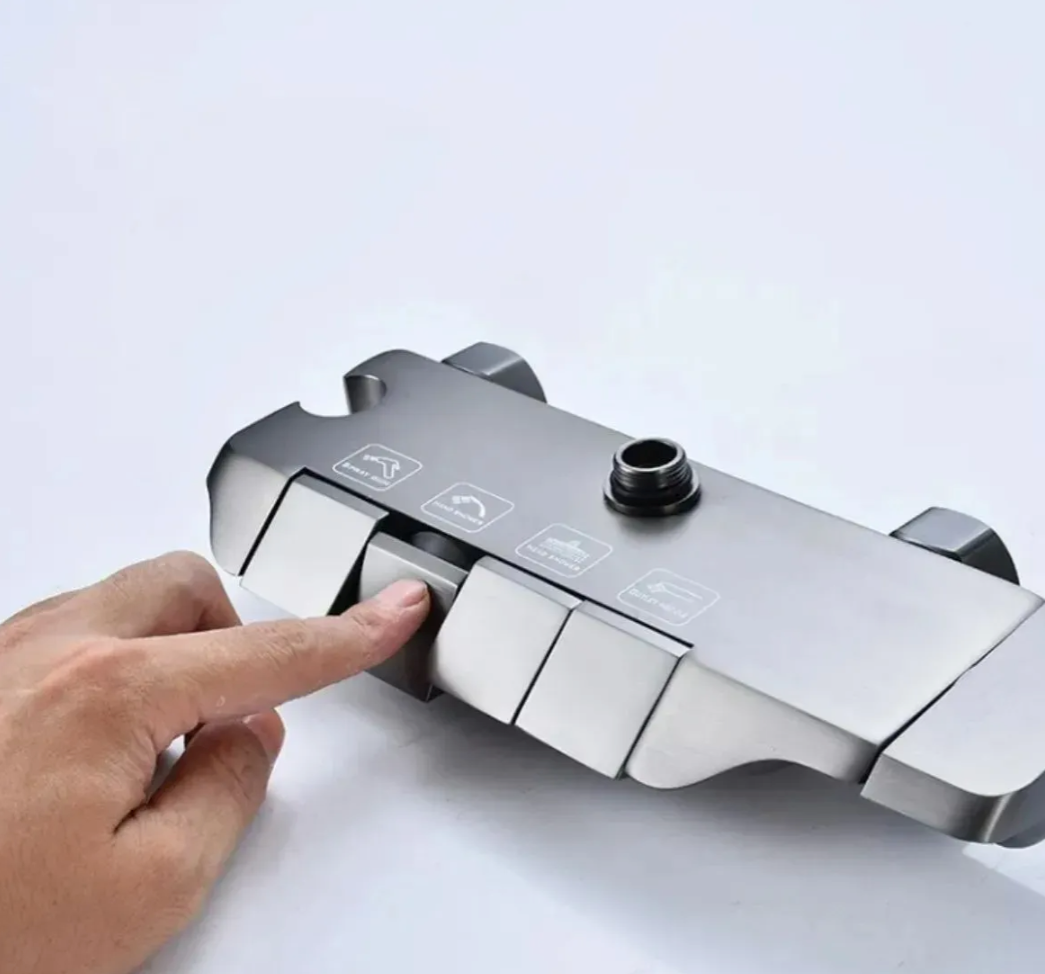 Columna De Ducha 4 Funciones Con Teclado Marca Taumm