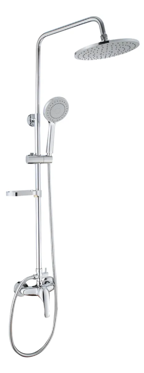 Columna Ducha Circular Con Monomando Ducha